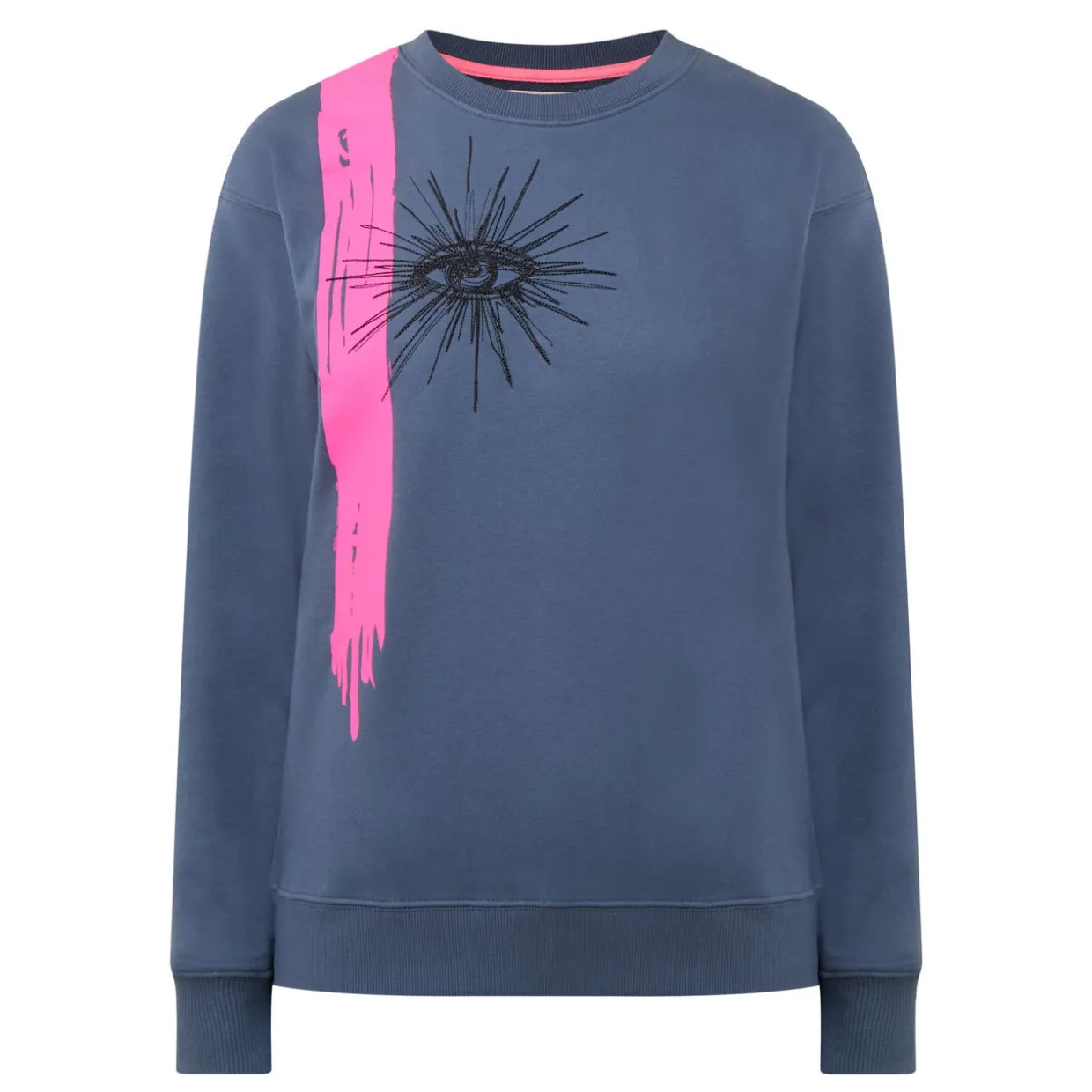 Atomic Eye Embroidered Sweatshirt