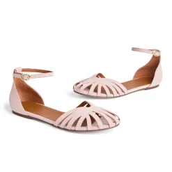 Aubrey Plaited Front Flat Sandals