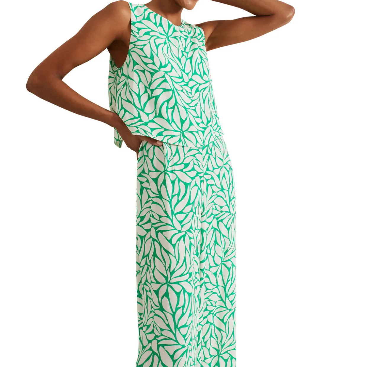 Aubrey Printed Jumpsuit