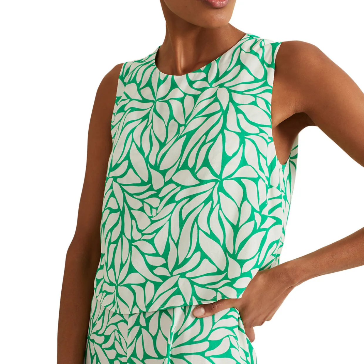 Aubrey Printed Jumpsuit