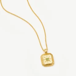 August Birthstone Necklace