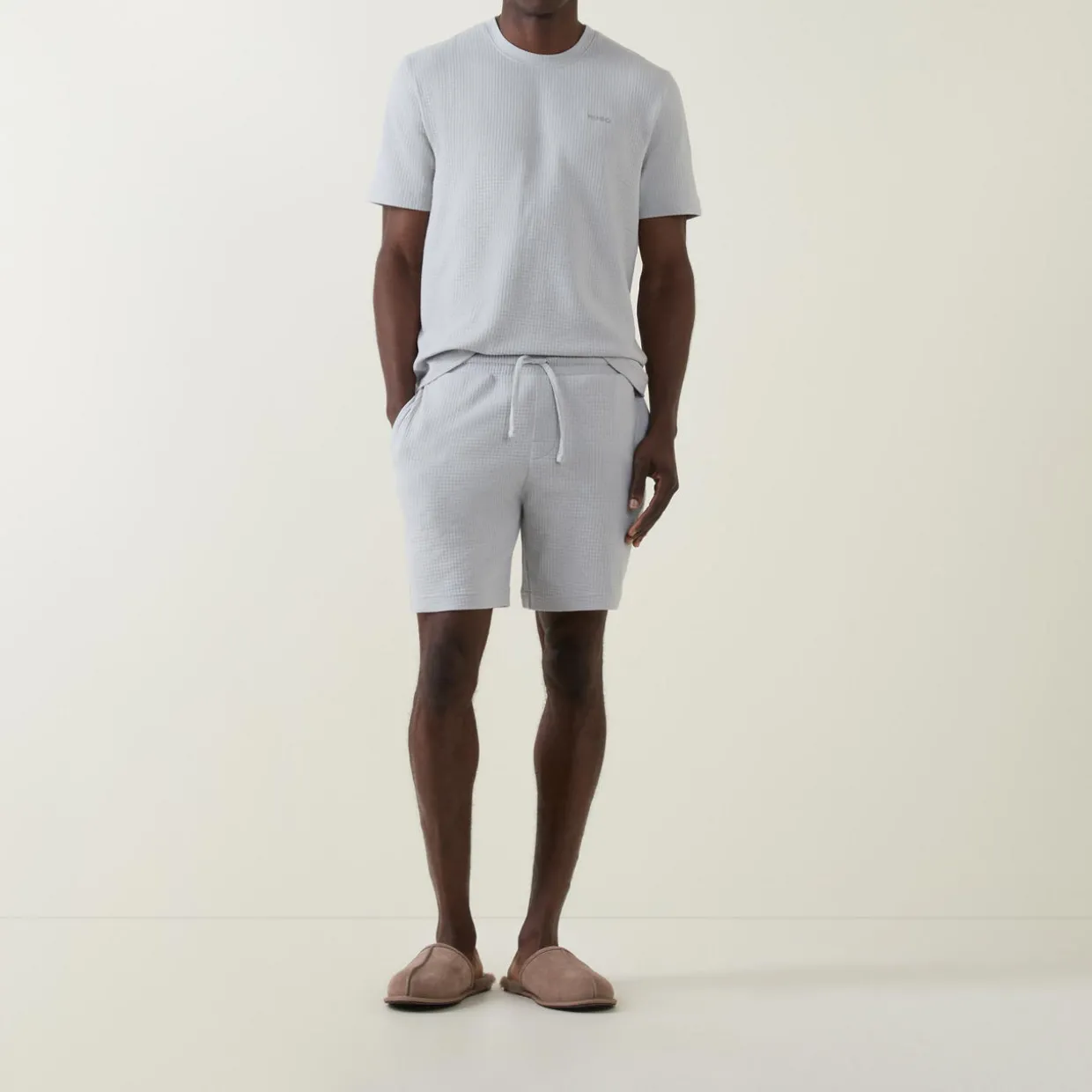 Austin Logo Drawstring Lounge Shorts