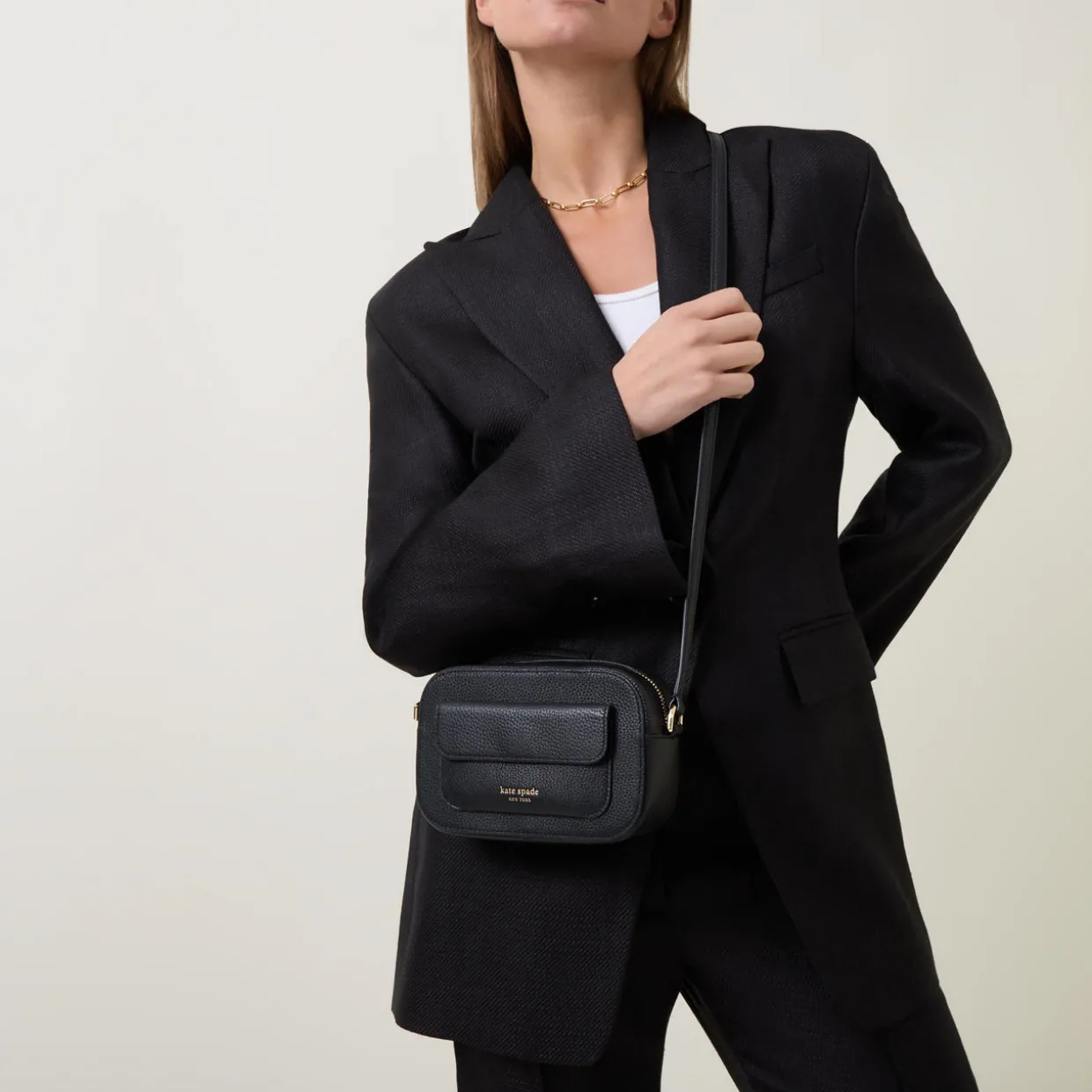 Ava Zip-Top Crossbody Bag
