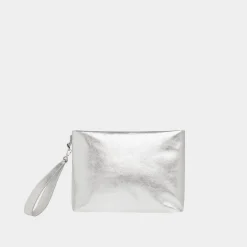 Avah Top Zip Clutch