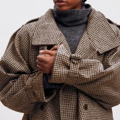 Avic Houndstooth Jacket