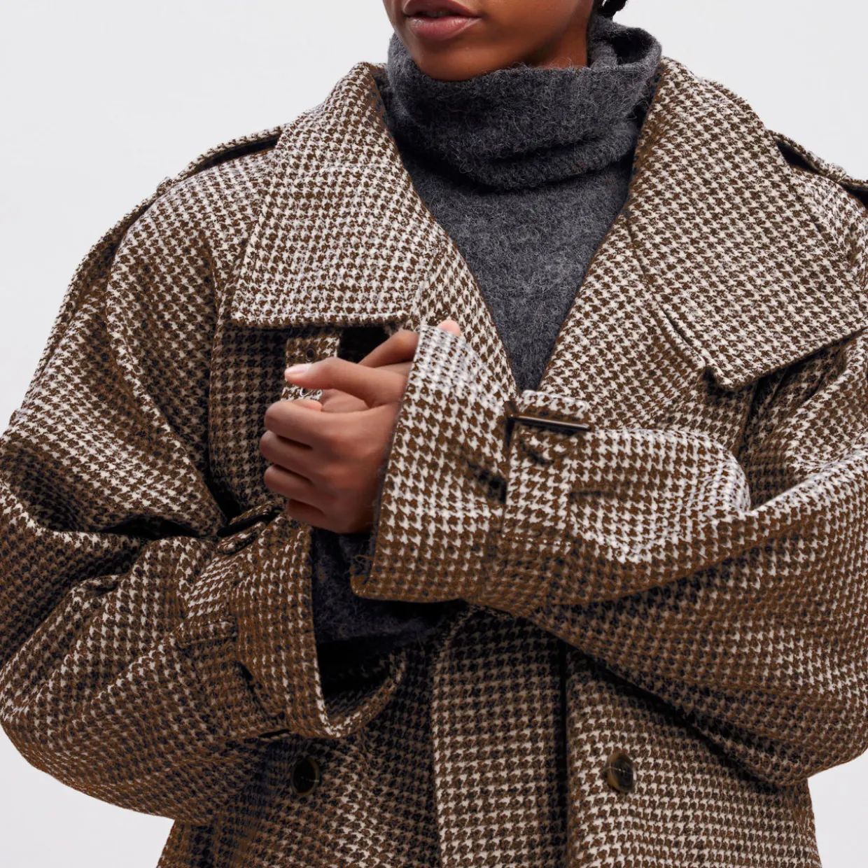 Avic Houndstooth Jacket