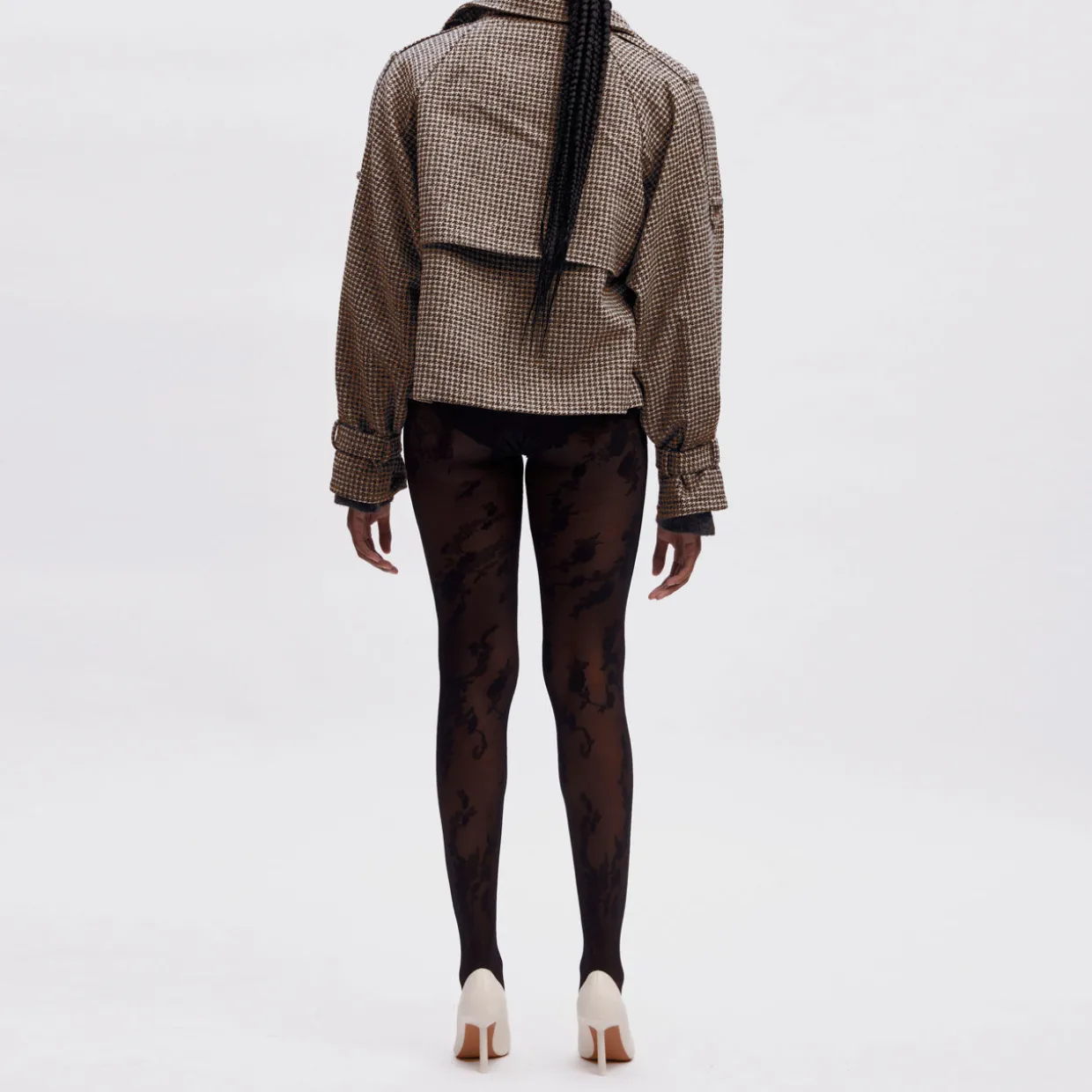 Avic Houndstooth Jacket