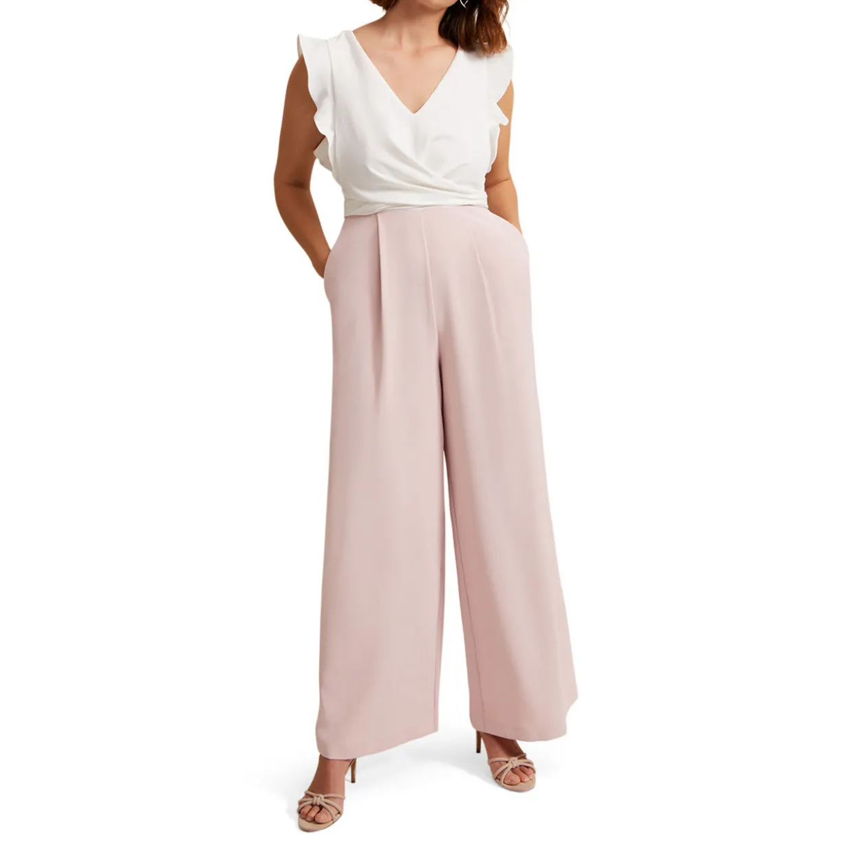Ayla Ruffle Jumpsuit