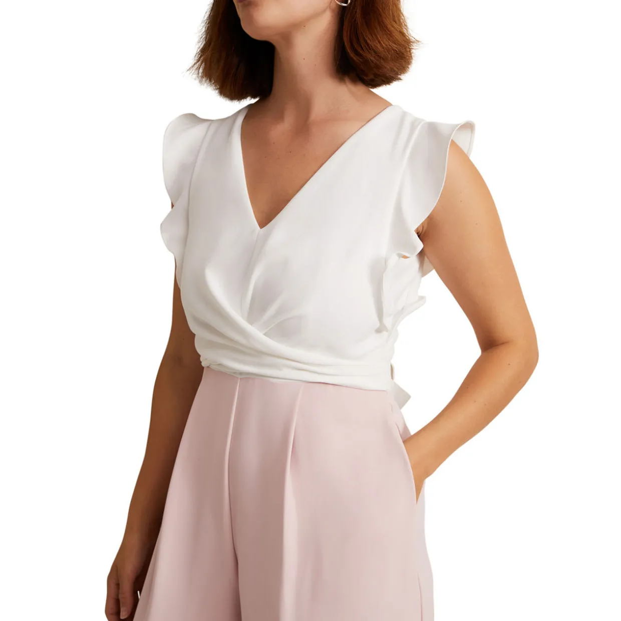 Ayla Ruffle Jumpsuit