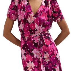 Azalea Floral Flared Dress