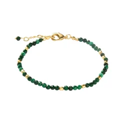 Bali Malachite Beaded Bracelet