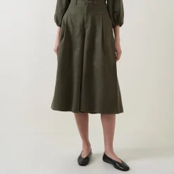 Ballari Cropped Wide Leg Trousers