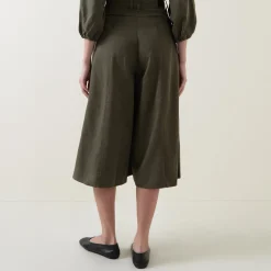 Ballari Cropped Wide Leg Trousers
