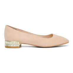 Ballerina Cut Glass Heel Ballet Flats
