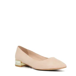 Ballerina Cut Glass Heel Ballet Flats