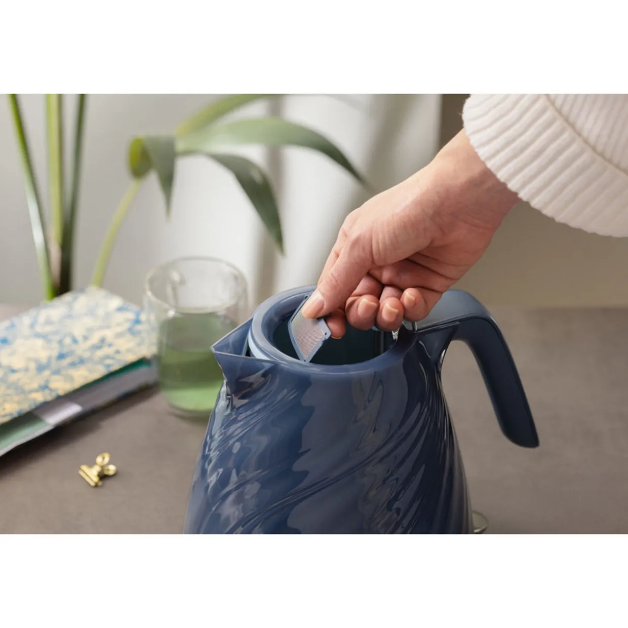Ballerina Seta Kettle Blue