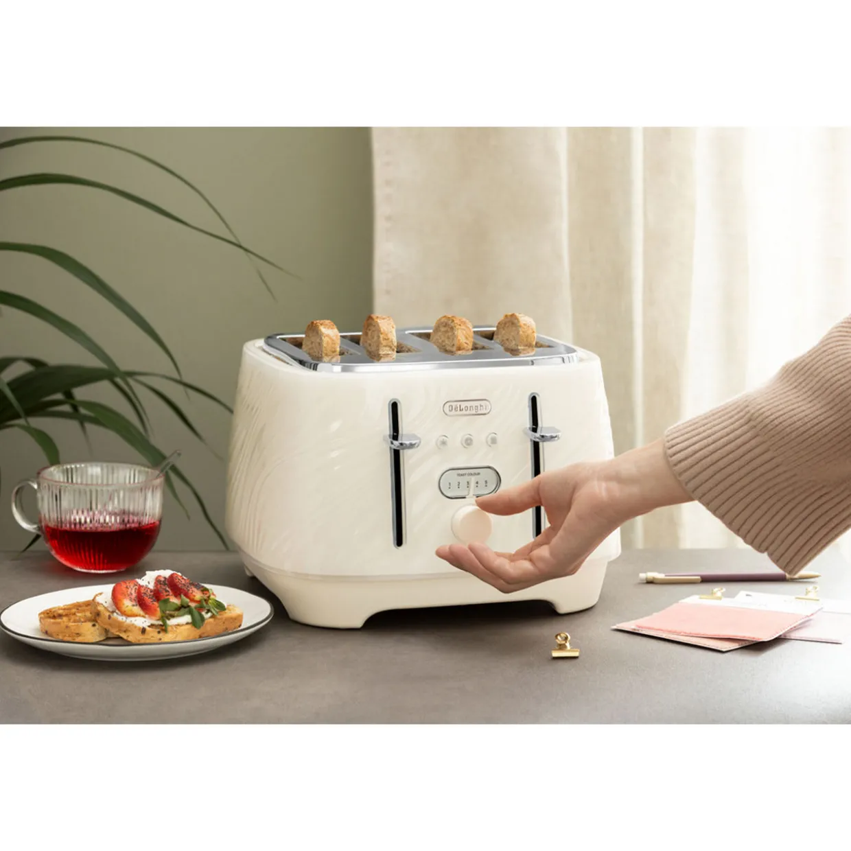 Ballerina Seta Toaster Cream