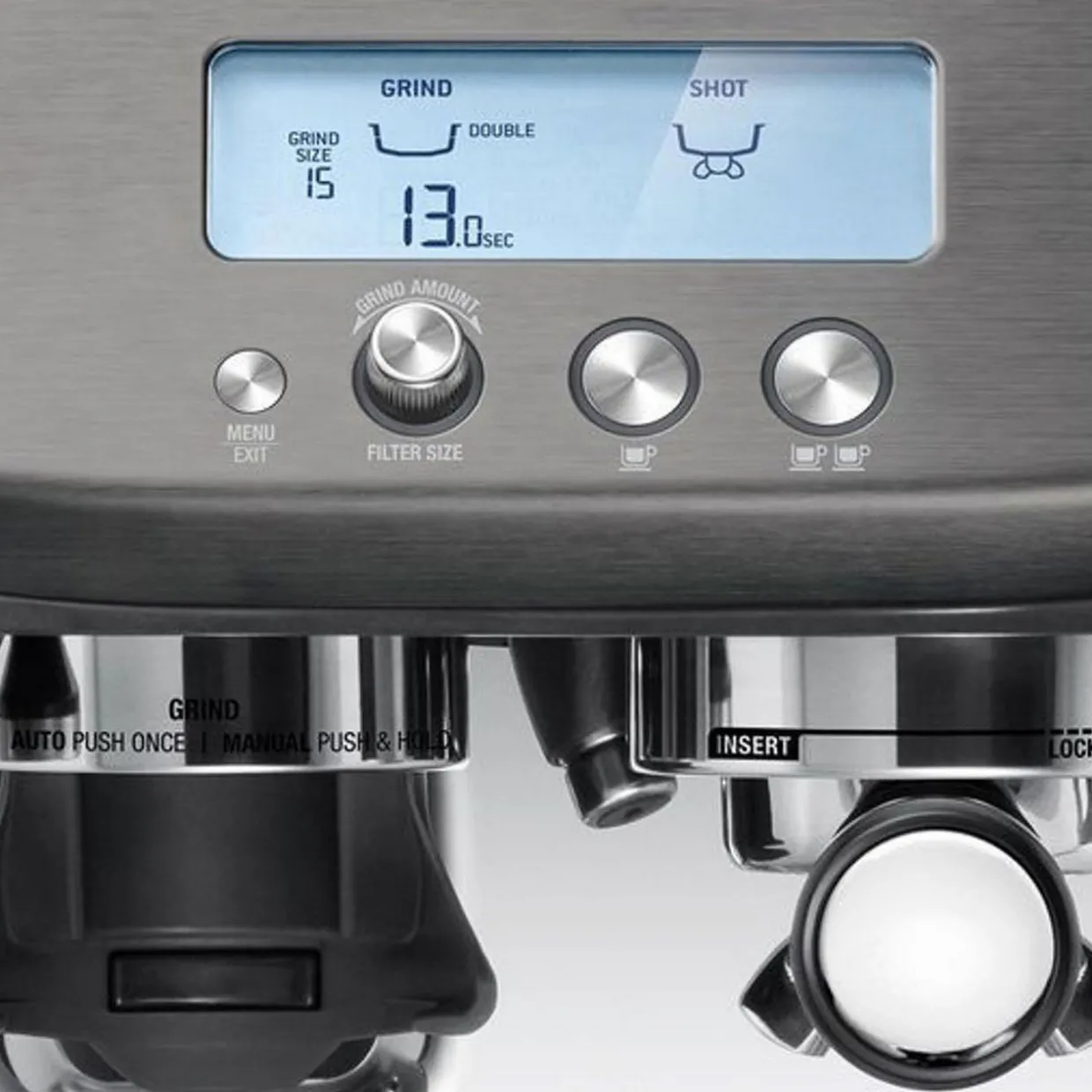 Barista Pro Espresso Black Stainless Steel