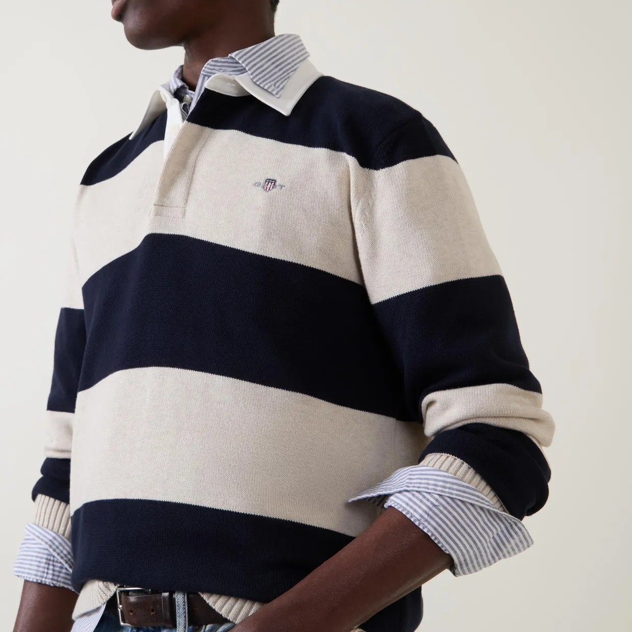 Barstripe Logo Polo Shirt