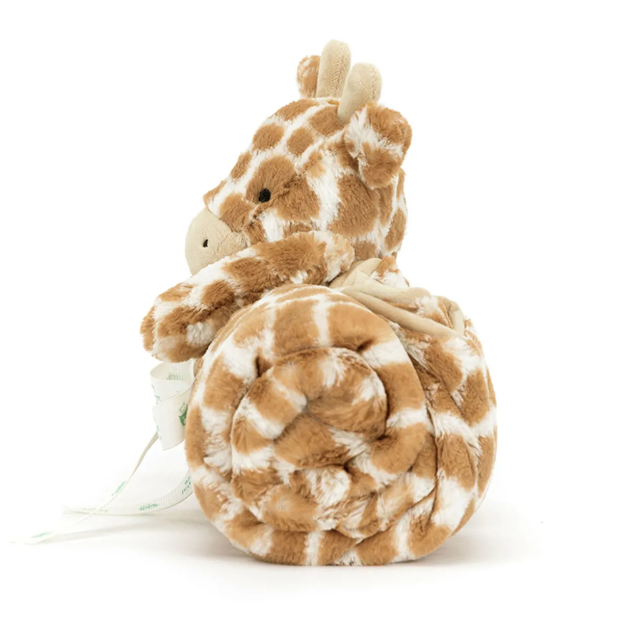 Bashful Giraffe Blanket