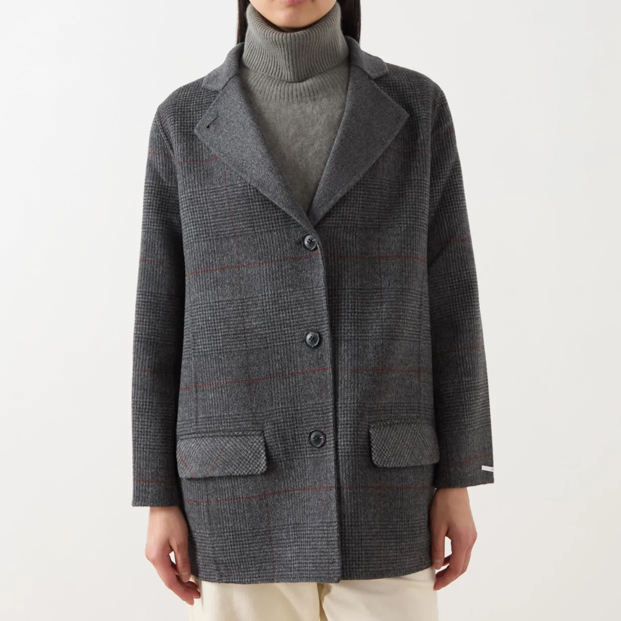 Baviera Double-Faced Peacoat