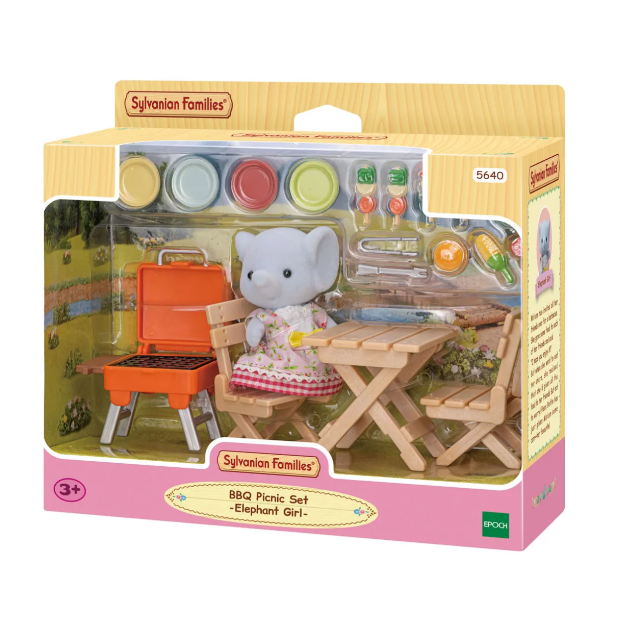 BBQ Picnic Set: Elephant Girl
