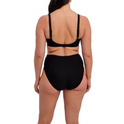Beach Waves High-Rise Bikini Bottoms