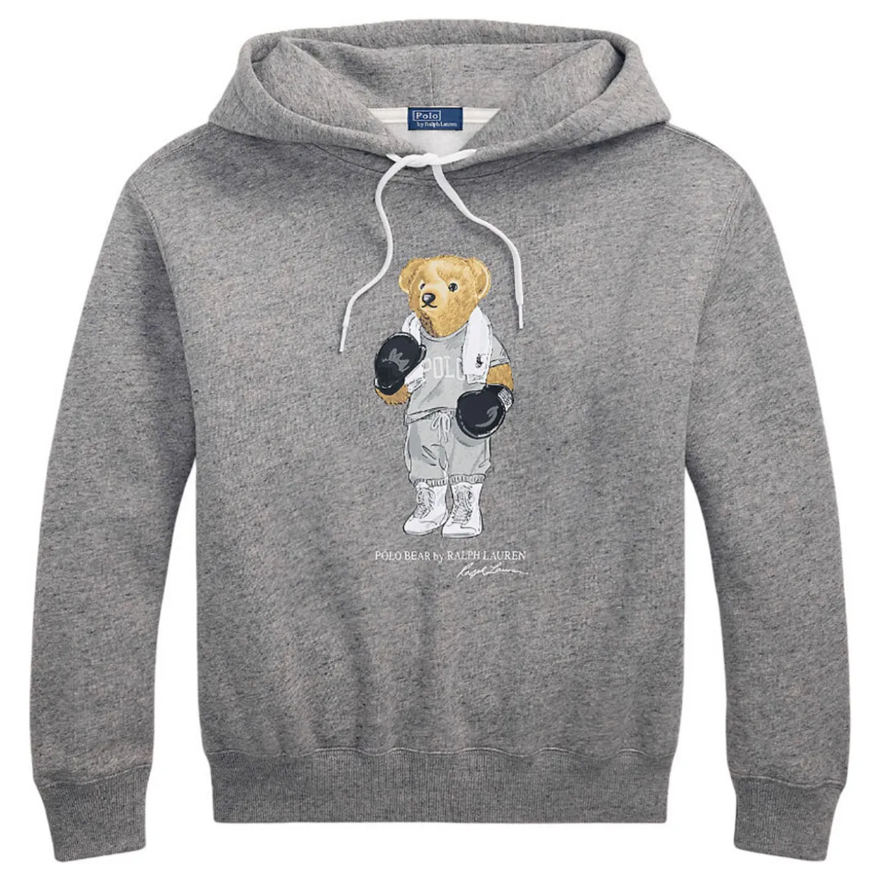 Bear Boxing Gloves Drawstring Hoodie