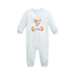 Bear Logo Coveralls 1-9 Months