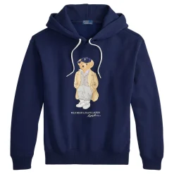 Bear Logo Drawstring Hoodie