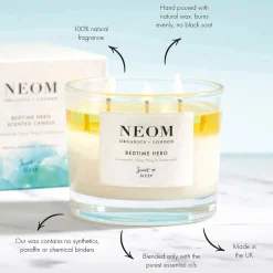 Bedtime Hero Three-Wick Scented Candle 420g