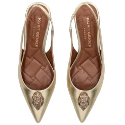 Belgravia Eagle-Embellished Slingback Pumps
