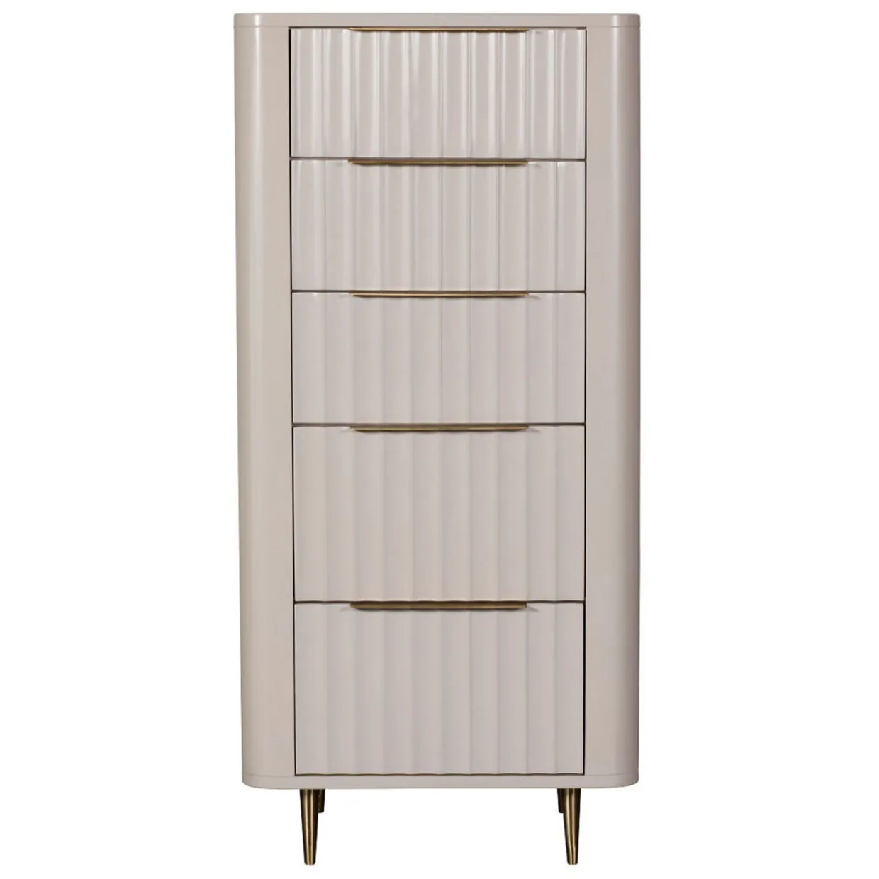 Bella 5-Drawer Tall Chest