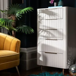 Bella 5-Drawer Tall Chest