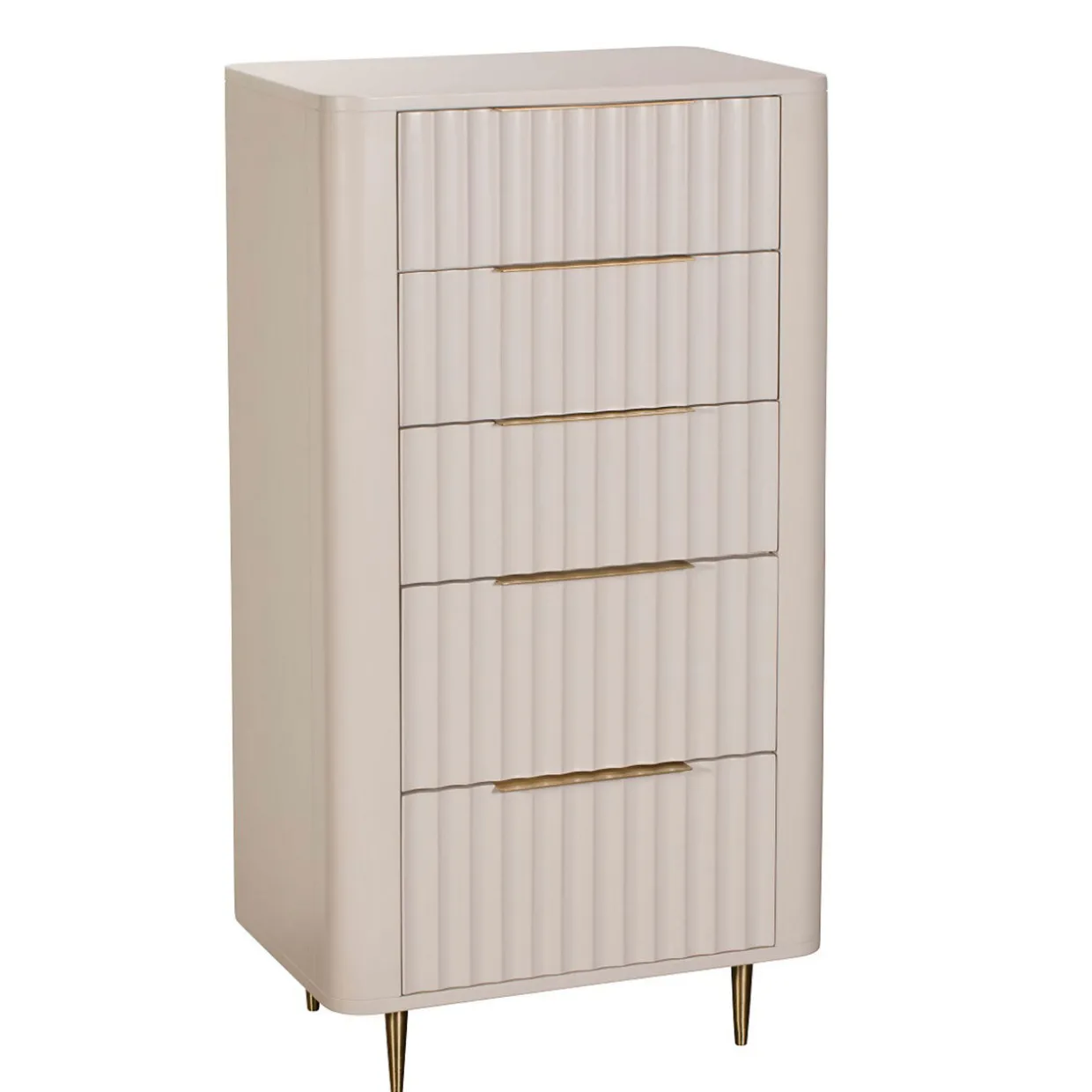 Bella 5-Drawer Tall Chest