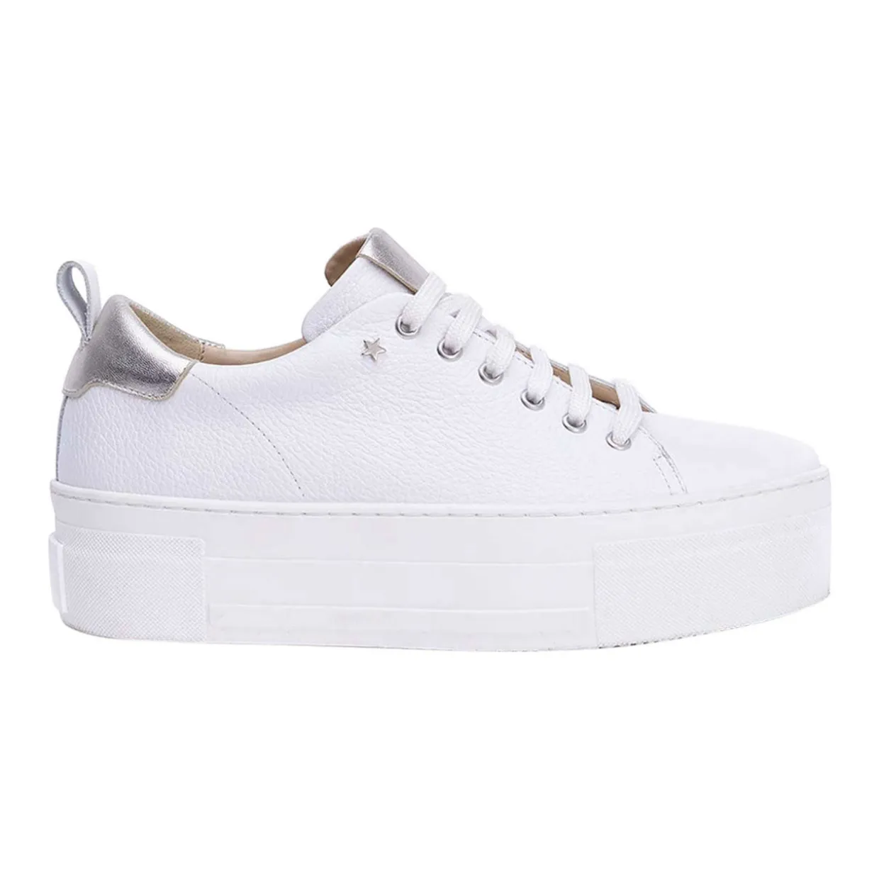Belle Platform Lace-Up Trainers