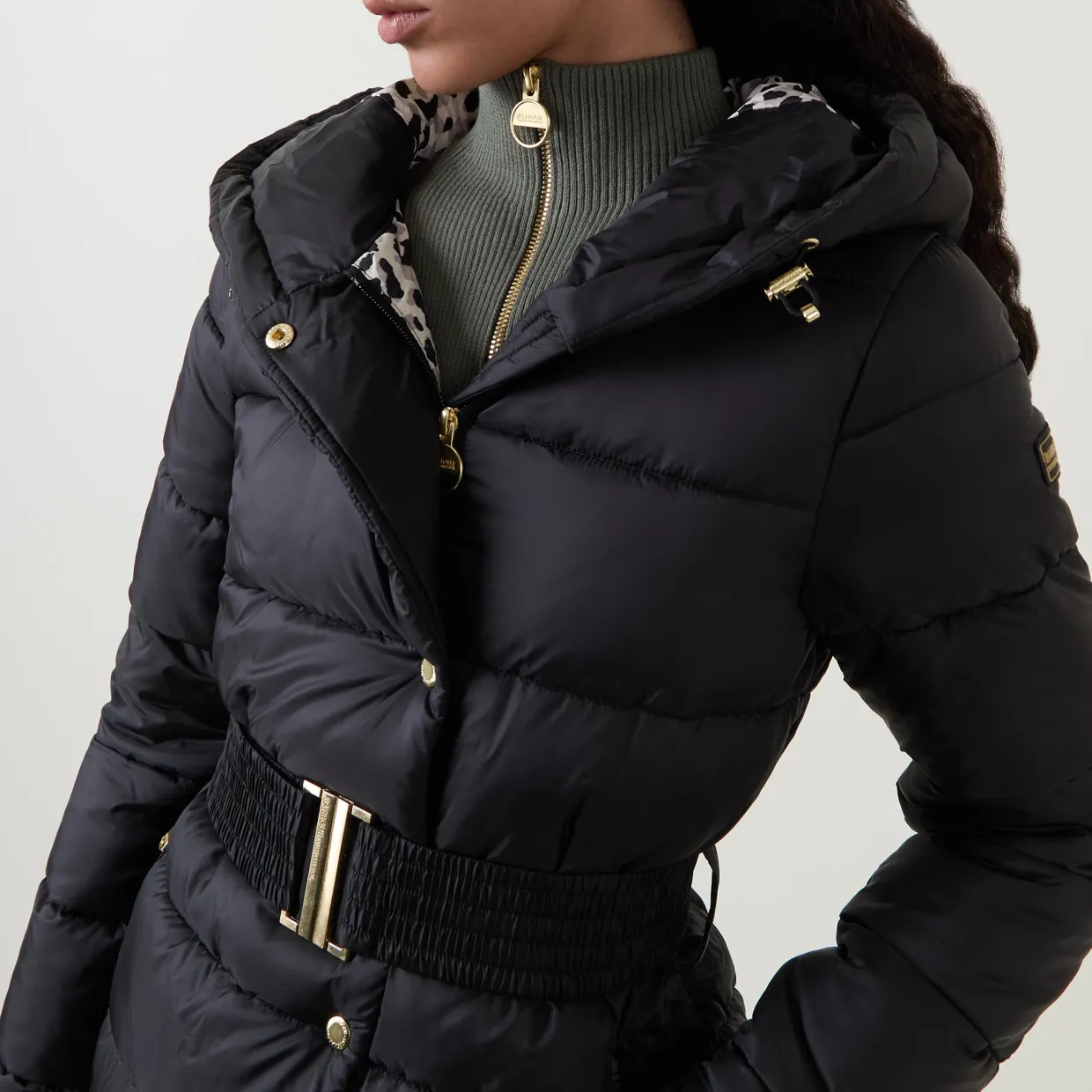 Belted Puffer Jacket