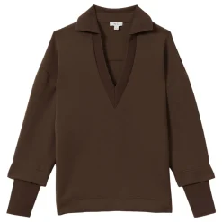 Bernie Open-Collar Sweatshirt