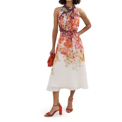 Bethany Floral Flared Dress