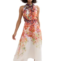 Bethany Floral Flared Dress