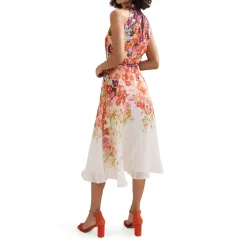 Bethany Floral Flared Dress