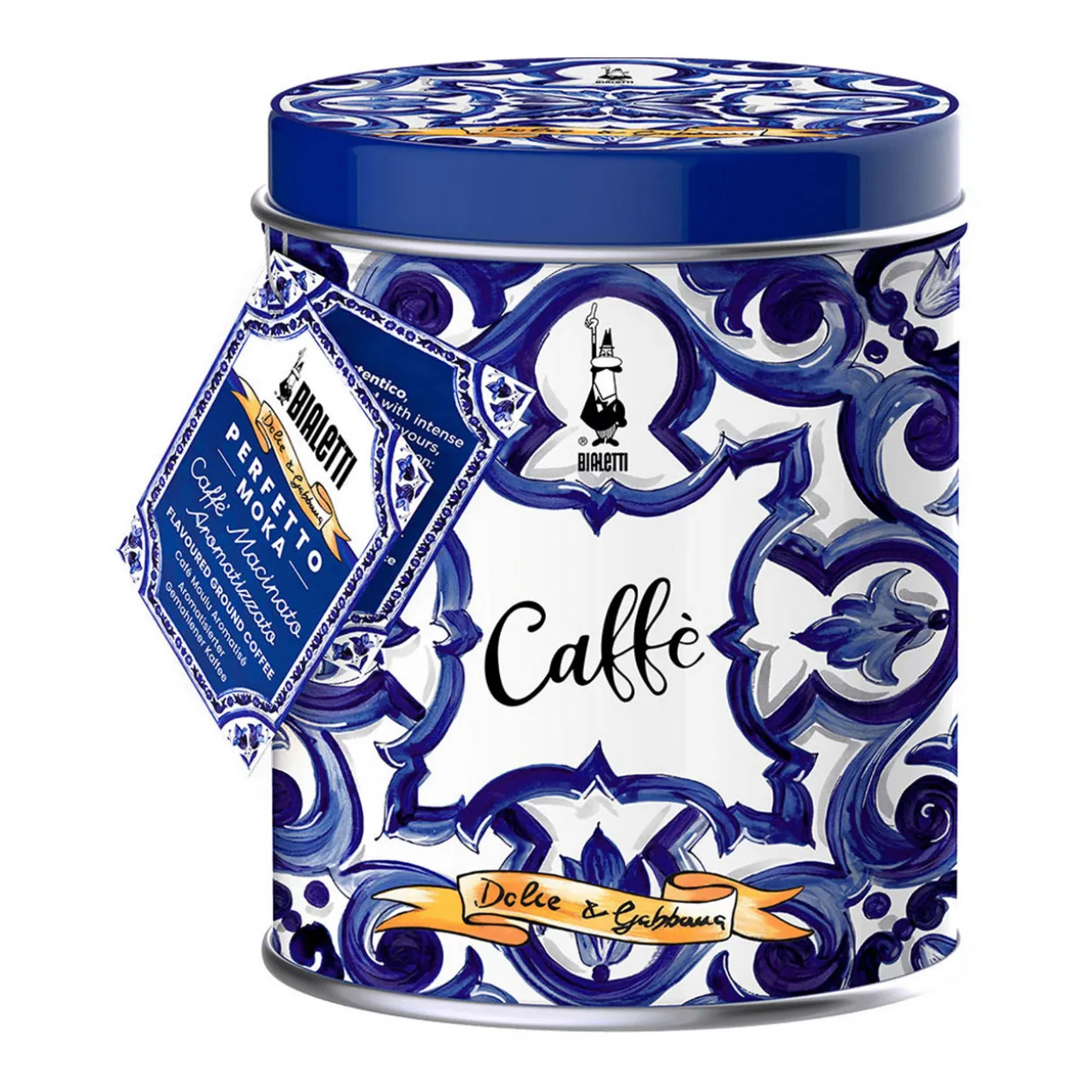 Bialetti x Dolce & Gabbana Tin & Pack of Ground Coffee