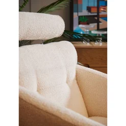 Bianca Magnus Bjorn Swivel Chair Chalk