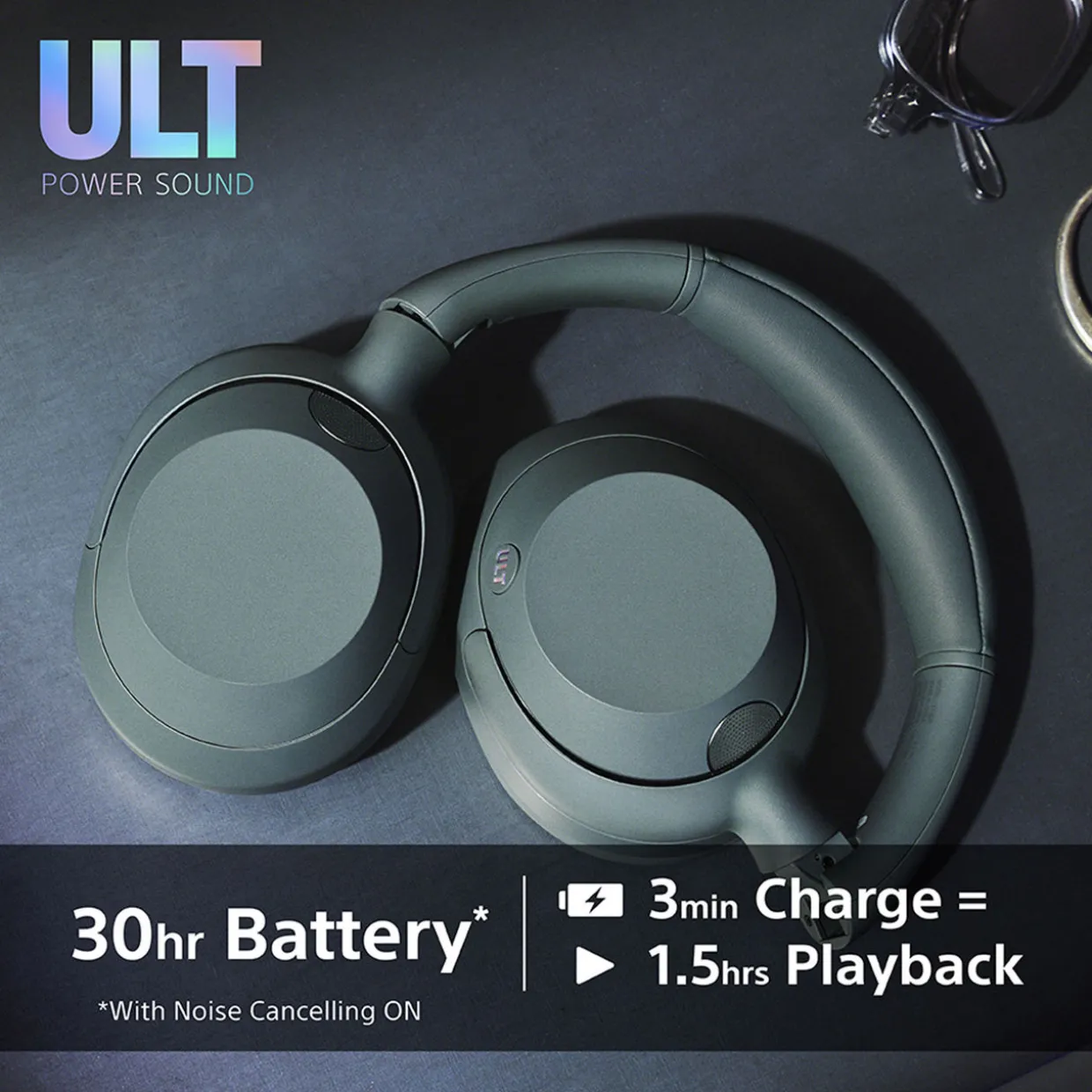 Black Ult Bluetooth Digital Noise Cancel