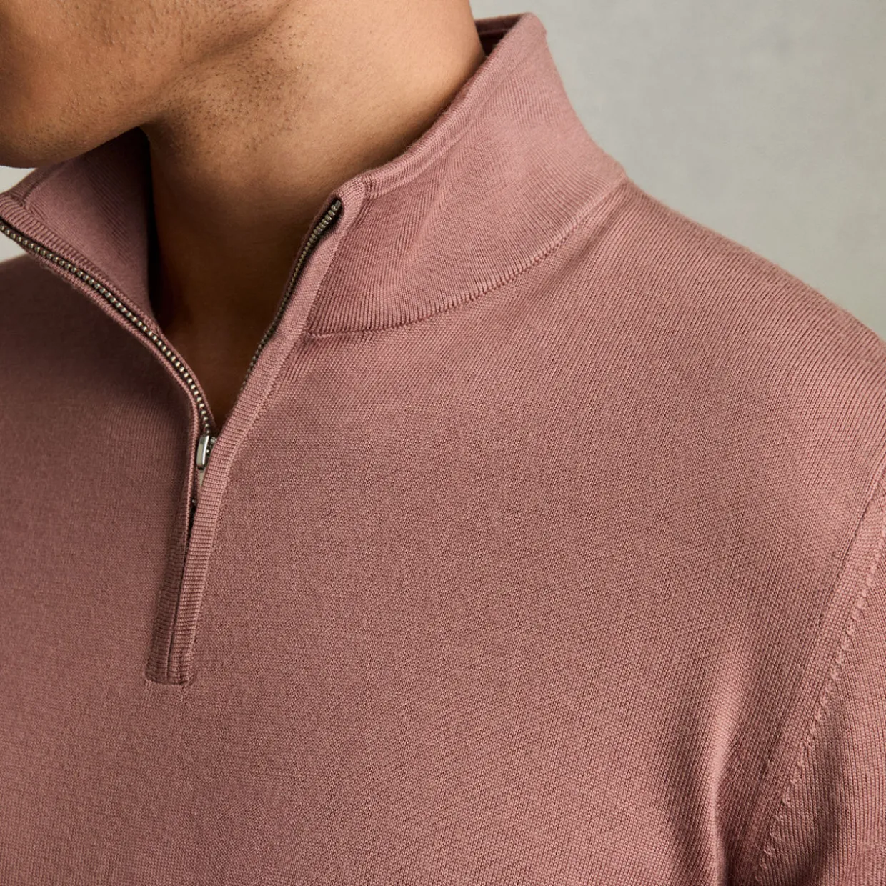 Blackhall Merino Wool Half-Zip Sweater