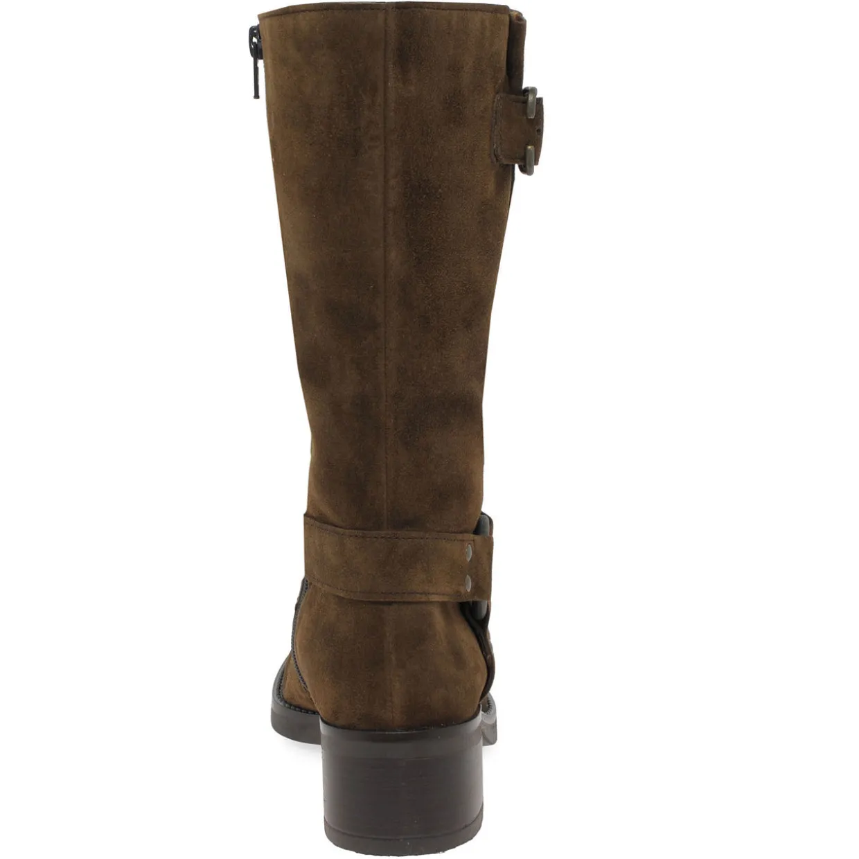 Blake Suede Biker Boots