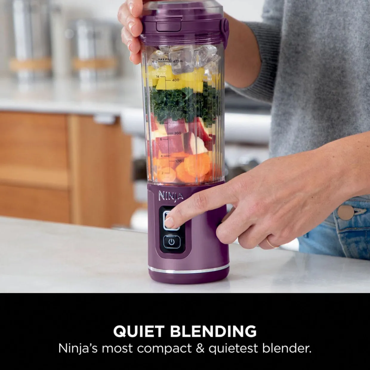 Blast Cordless Portable Blender Purple