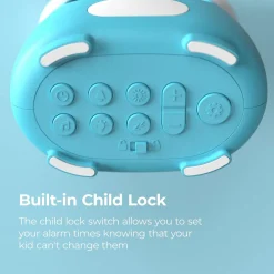 Blinky Alarm Clock Blue
