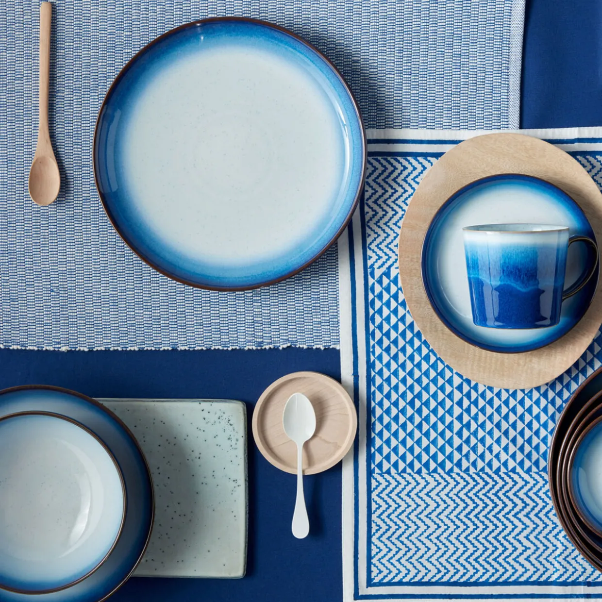 Blue Haze Set of Four Pasta Bowls
