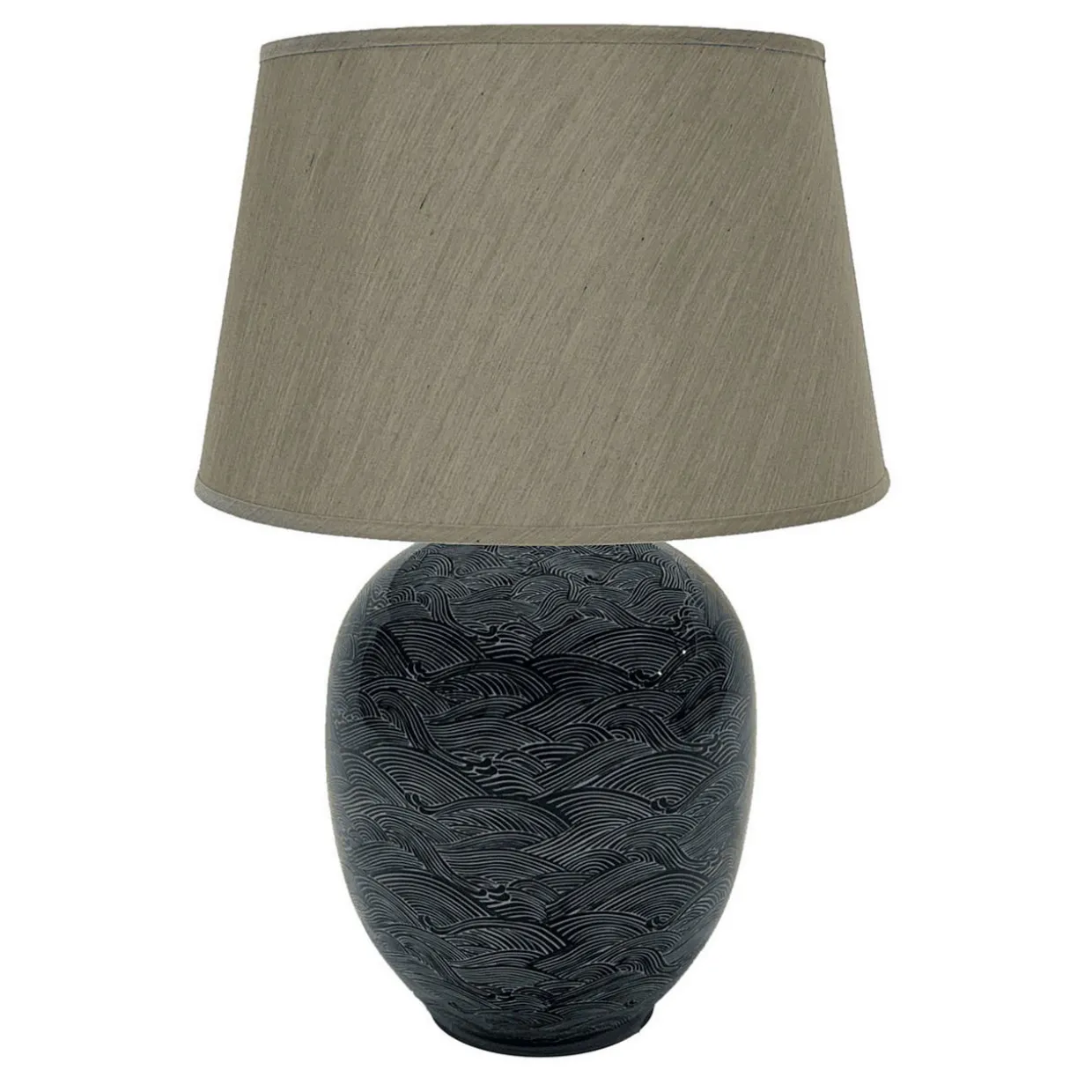 Blue Waves Table Lamp